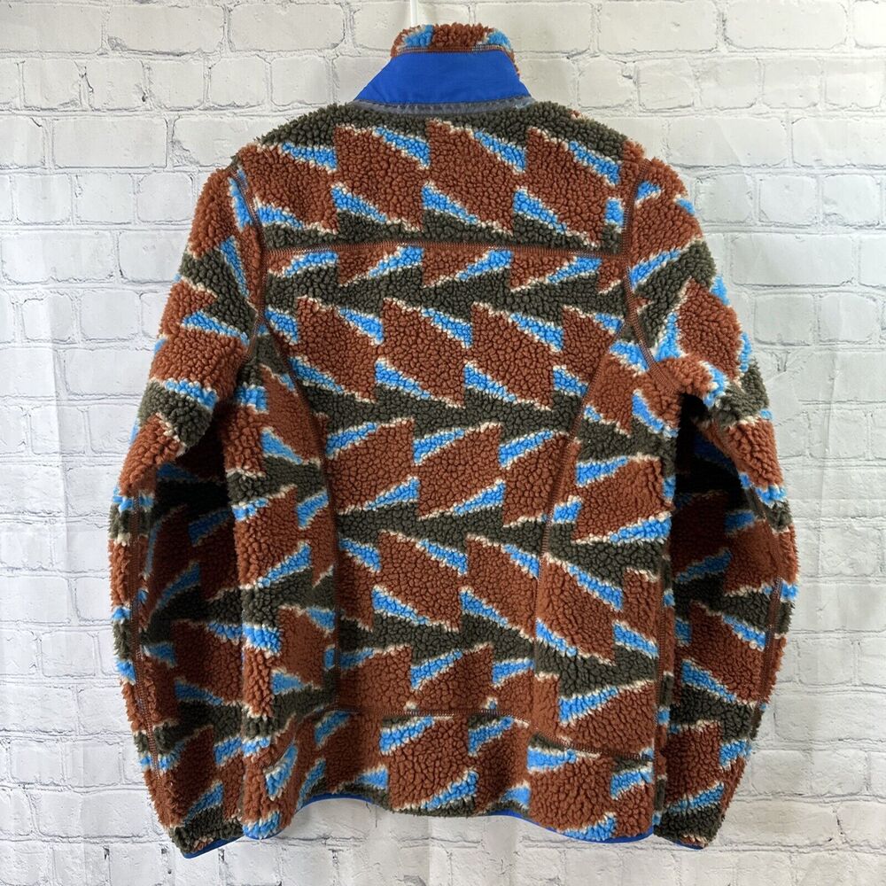 Patagonia Womens Sz XS Retro-X Deep Pile Fleece Jacket‎ Take Root Burnished Red - Picture 9 of 15